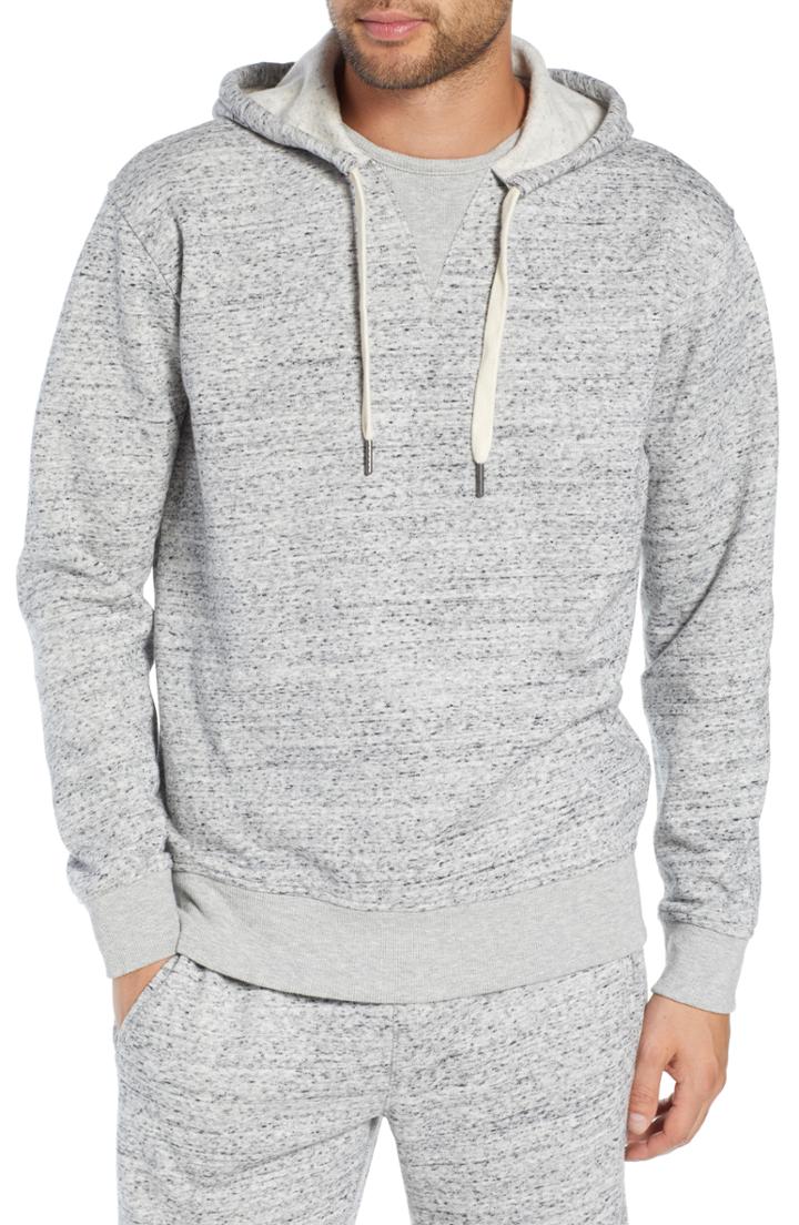 Men's Treasure & Bond Marled Hoodie, Size - Grey