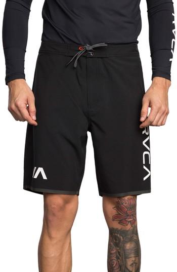 Men's Rvca Staff Iii Dual Layer Performance Shorts