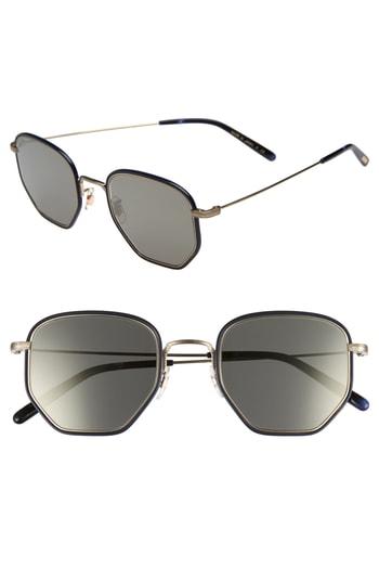 Men's Oliver Peoples Alland 50mm Sunglasses - Navy/ Brushed