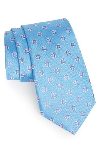 Men's Nordstrom Floral Medallion Silk Tie