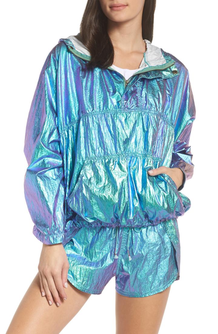 Women's Free People Fp Movement Windjammer Jacket - Green