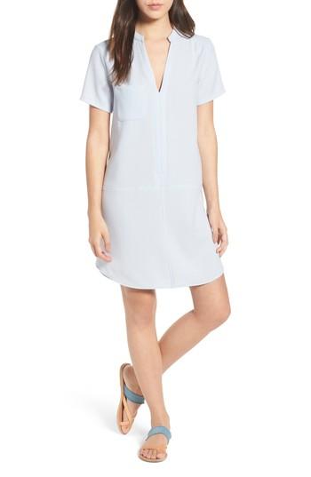 Women's Hailey Crepe Dress, Size - Blue