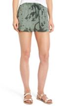 Women's Obey Charlie Shorts, Size - Green