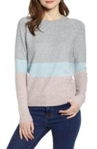 Women's Vero Moda Colorblock Sweater - Grey