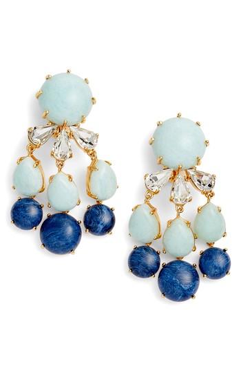 Women's Lele Sadoughi Papyrus Beaded Chandelier Earrings