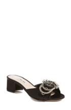 Women's Miu Miu Jewel Buckle Sandal Us / 36eu - Black