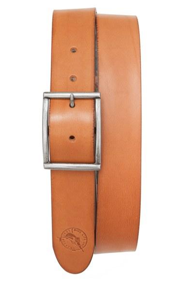 Men's Tommy Bahama Reversible Hibiscus Print Leather Belt