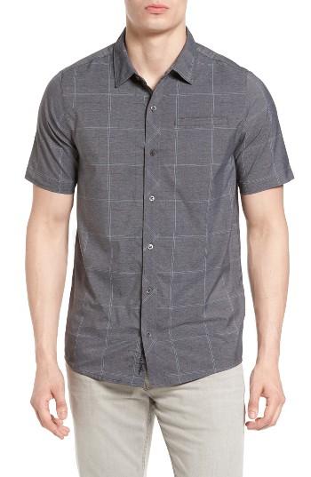 Men's Travis Mathew Uenishi Trim Fit Plaid Sport Shirt
