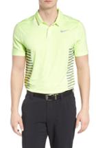 Men's Nike Dry Polo Shirt, Size - Yellow