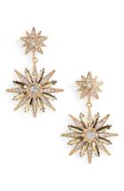 Women's Stella + Ruby Crystal Star Drop Earrings