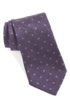 Men's John Varvatos Star Usa Dot Tie, Size - Purple