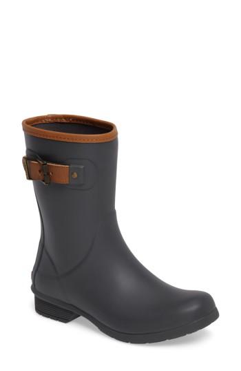 Women's Chooka City Solid Mid Height Rain Boot M - Grey