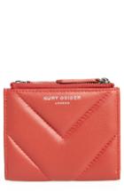 Women's Kurt Geiger London Leather Mini Wallet - Red