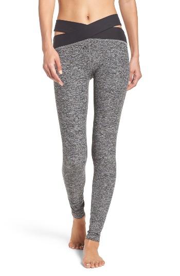 Women's Beyond Yoga East Bound Cross Waist Leggings