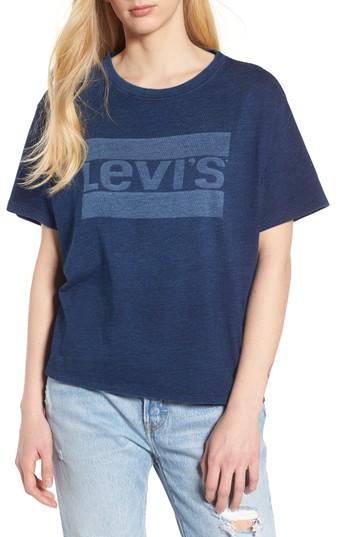 Women's Levi's Jv Graphic Tee - Blue