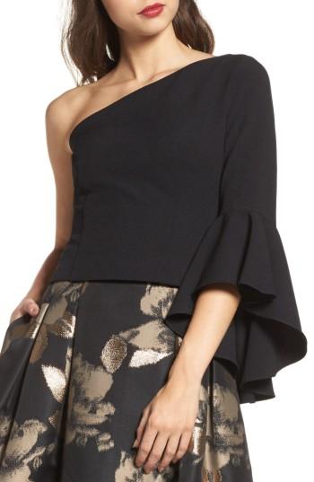 Women's Eliza J One-shoulder Bell Sleeve Top