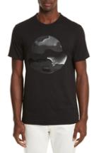 Men's Moncler Black Silhouette Graphic T-shirt