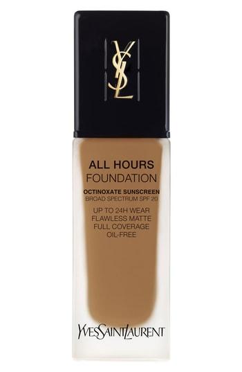 Yves Saint Laurent All Hours Full Coverage Matte Foundation Spf 20 - Bd75 Warm Hazelnut