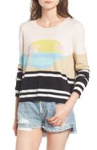 Women's Wildfox Harbour Sunset Sweater - Pink