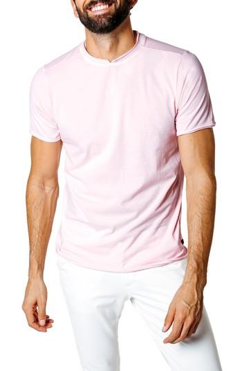 Men's Good Man Brand Trim Fit Slub T-shirt, Size - Pink
