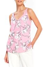 Women's Wallis Asian Lily Camisole Top Us / 14 Uk - Pink