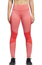 Women's Adidas Vfa Climalite High Waist Tights - Pink