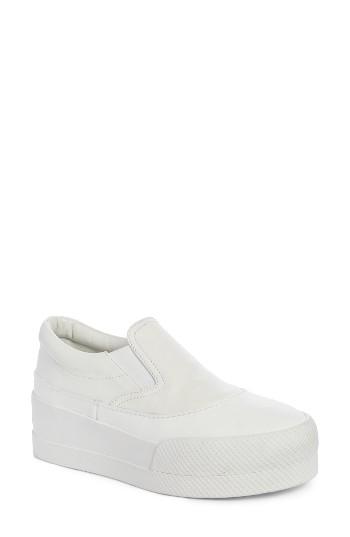 Women's Miu Miu Platform Skate Sneaker .5us / 35.5eu - White