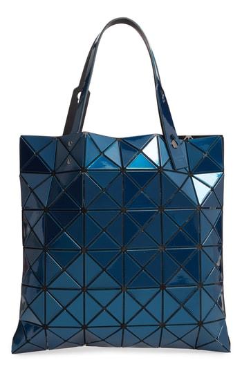 Bao Bao Issey Miyake Lucent Metallic Tote Bag - Blue