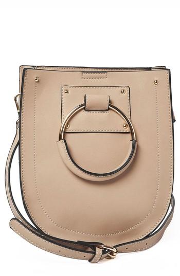 Urban Originals Scandi Vegan Leather Crossbody Bag - Beige