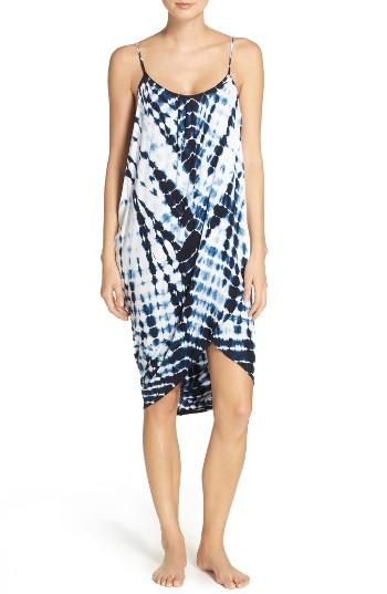 Women's Green Dragon Cover-up Wrap Dress