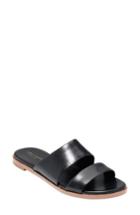 Women's Cole Haan Anica Slide Sandal .5 B - Black