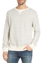 Men's Grayers Dalton Stripe Terry Sweatshirt - White