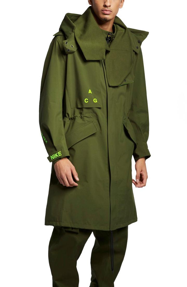 Men's Nike Nikelab Acg Gore-tex Men's Jacket - Green