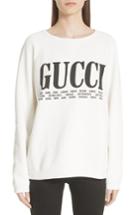 Women's Gucci Felted Cotton Jersey Sweatshirt