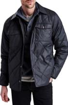 Men's Barbour International Sonoran Quilted Shirt Jacket - Black