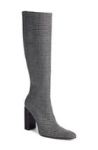 Women's Balenciaga Prince Of Wales Knee High Boot Us / 35eu - Grey