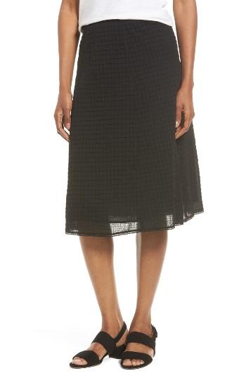 Women's Eileen Fisher Stretch Organic Cotton Full Skirt