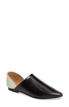 Women's Huma Blanco Jimena Genuine Calf Hair D'orsay Flat .5-9us / 39eu - Black