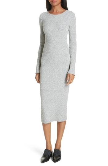 Women's Vince Ribbed Dress - Grey