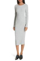 Women's Vince Ribbed Dress - Grey