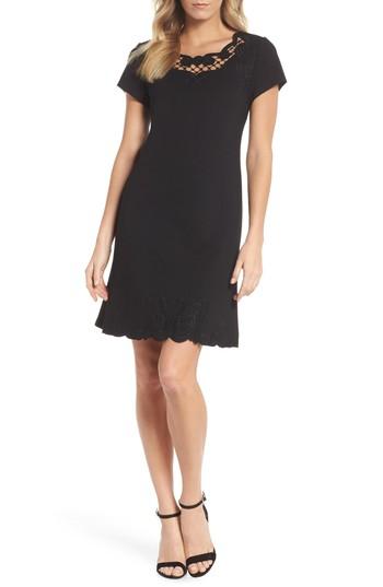 Women's Kobi Halperin Tavi Cutout Neckline Dress - Black