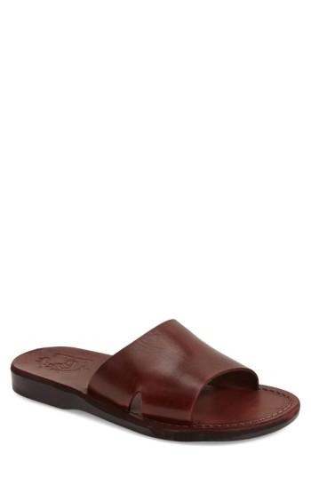 Men's Jerusalem Sandals 'bashan' Sandal -9.5us / 42eu - Brown