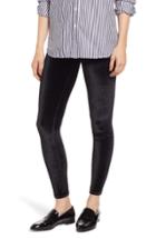 Women's Hue Velvet Leggings - Black