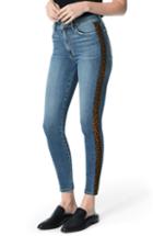 Women's Joe's Charlie Leopard Stripe High Waist Ankle Skinny Jeans