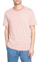 Men's Obey Apex Stripe T-shirt - Pink