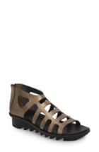 Women's Arche Ikyade Wedge Sandal Us / 36eu - Metallic