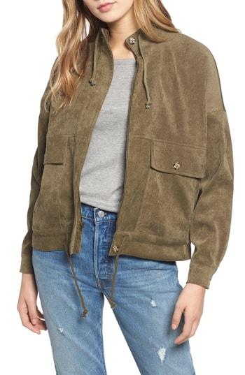 Women's Chloe & Katie Corduroy Jacket - Green