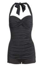Women's Seafolly One-piece Swimsuit Us / 8 Au - Black