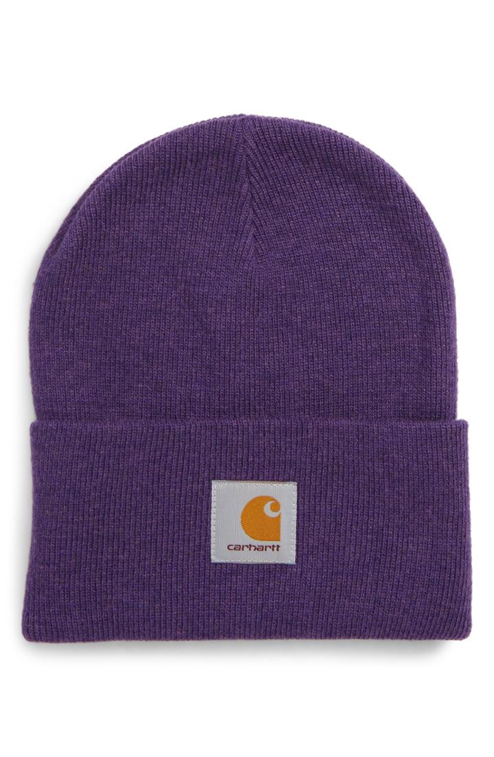 Men's Carhartt Work In Progress Knit Watchman - Purple