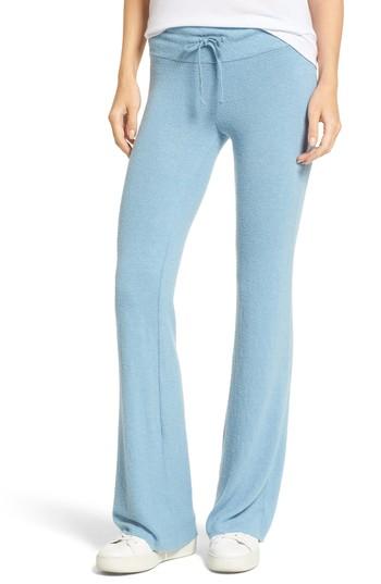 Women's Dream Scene Flare Track Pants - Blue